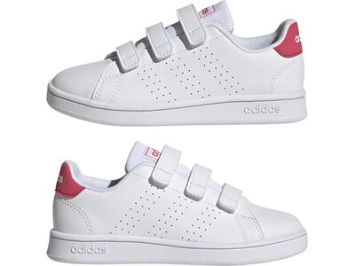 ADIDAS Kinder Halbschuhe ADVANTAGE CF C Weiß