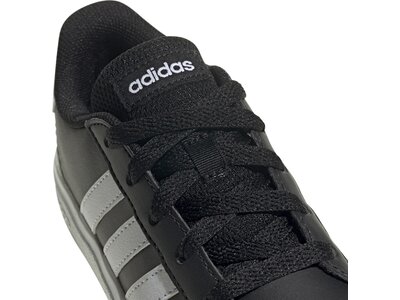 ADIDAS Kinder Halbschuhe Grand Court Lifestyle Tennis Lace-Up Schwarz