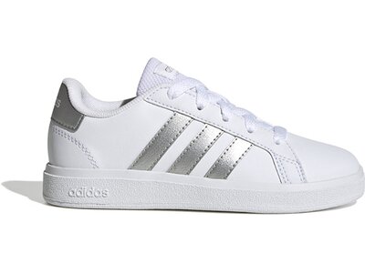 ADIDAS Kinder Halbschuhe Grand Court Lifestyle Tennis Lace-Up Weiß