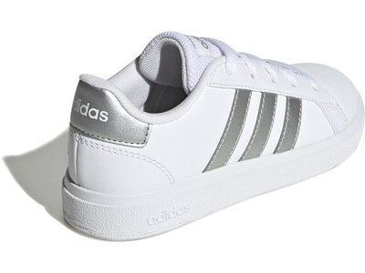 ADIDAS Kinder Halbschuhe Grand Court Lifestyle Tennis Lace-Up Weiß