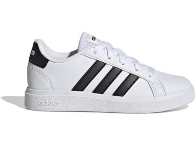 ADIDAS Kinder Halbschuhe Grand Court Lifestyle Tennis Lace-Up Weiß