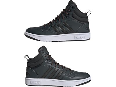 ADIDAS Herren Freizeitschuhe HOOPS 3.0 MID WTR Grau