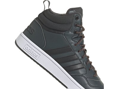 ADIDAS Herren Freizeitschuhe HOOPS 3.0 MID WTR Grau