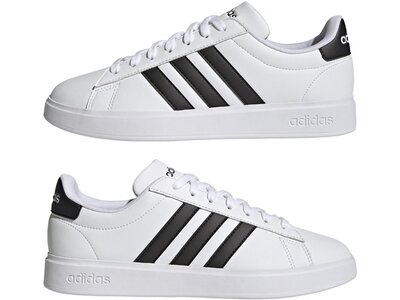 ADIDAS Herren Freizeitschuhe Grand Court Cloudfoam Comfort Grau