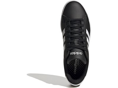 ADIDAS Herren Freizeitschuhe Grand Court Cloudfoam Comfort Schwarz