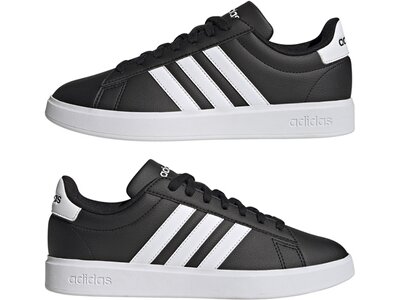 ADIDAS Herren Freizeitschuhe Grand Court Cloudfoam Comfort Schwarz