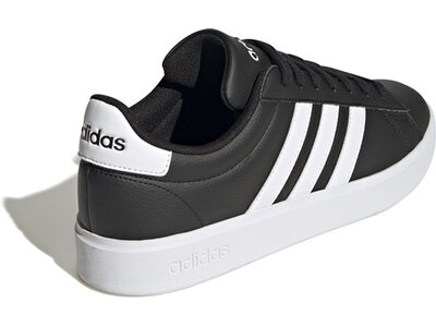 ADIDAS Herren Freizeitschuhe Grand Court Cloudfoam Comfort Schwarz