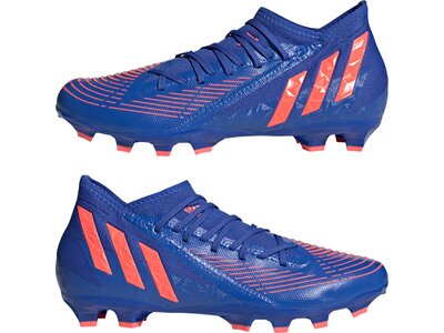 adidas Herren PREDATOR EDGE.3 MG Fußballschuh Blau