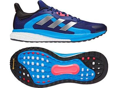 adidas Herren SolarGlide 4 ST Laufschuh Grau