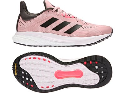 adidas Damen SolarGlide 4 ST Laufschuh Rot