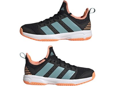 ADIDAS Kinder Handballschuhe Stabil Jr Schwarz