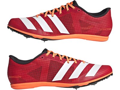 ADIDAS Herren Leichtathletikschuhe distancestar Rot