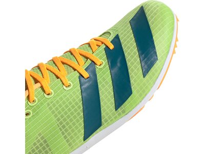 adidas Herren DistanceStar Spike-Schuh Grün