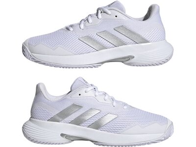 ADIDAS Damen Tennisoutdoorschuhe CourtJam Control W Weiß