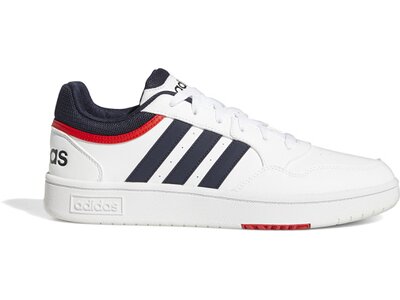 ADIDAS Herren Freizeitschuhe Hoops 3.0 Low Classic Vintage Weiß