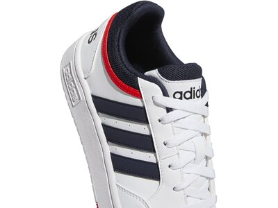 ADIDAS Herren Freizeitschuhe Hoops 3.0 Low Classic Vintage Weiß