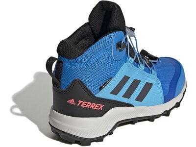 adidas Kinder TERREX Mid GORE-TEX Wanderschuh Blau