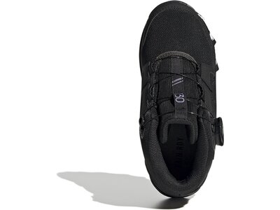 adidas Kinder TERREX Agravic Boa Mid RAIN.RDY Wanderschuh Schwarz