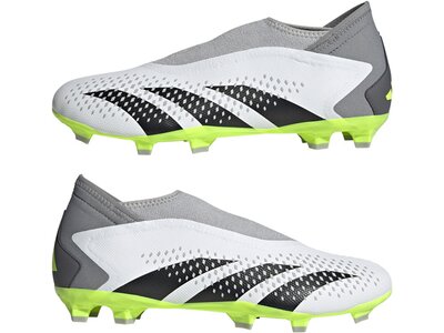 ADIDAS Herren Fussball-Rasenschuhe Predator Accuracy.3 Laceless FG Grau