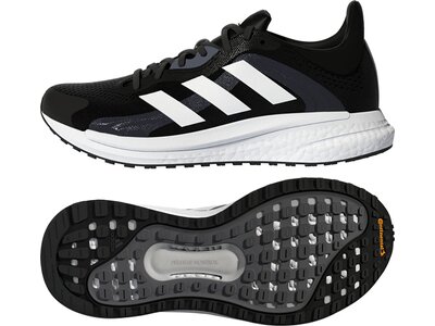 adidas Damen SolarGlide 4 ST Laufschuh Schwarz