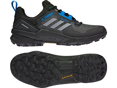 adidas Herren TERREX Swift R3 GORE-TEX Wanderschuh Schwarz