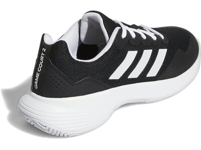 ADIDAS Damen Tennisoutdoorschuhe GameCourt 2 W Schwarz