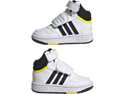 ADIDAS Kinder Halbschuhe HOOPS MID 3.0 AC I Weiß