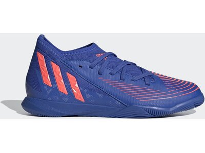 adidas Kinder PREDATOR EDGE.3 IN Fußballschuh Blau