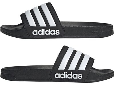 ADIDAS Badeslipper Shower adilette Schwarz