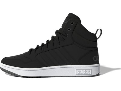 ADIDAS Herren Freizeitschuhe Hoops 3.0 Mid Lifestyle Basketball Classic Fur Lining Winterized Grau