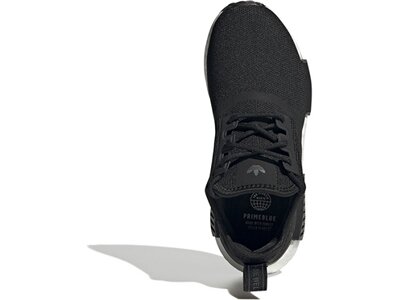 adidas Kinder NMD_R1 Refined Schuh Schwarz
