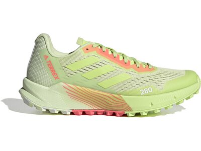adidas Damen TERREX Agravic Flow 2.0 Trailrunning-Schuh Grün