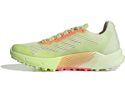 adidas Damen TERREX Agravic Flow 2.0 Trailrunning-Schuh Grün