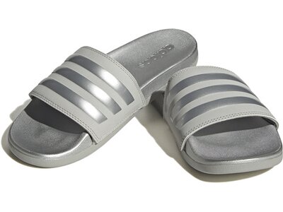 ADIDAS Damen Badeslipper Comfort adilette Grau