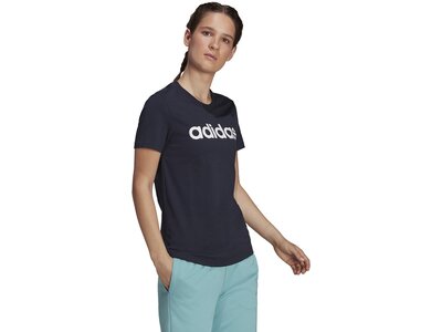 ADIDAS Damen Shirt LOUNGEWEAR Essentials Slim Logo Schwarz