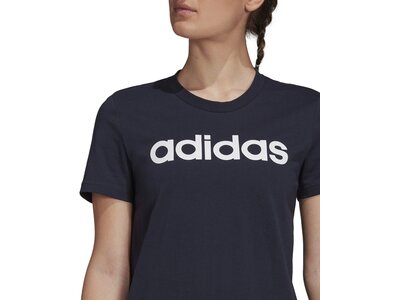 ADIDAS Damen Shirt LOUNGEWEAR Essentials Slim Logo Schwarz