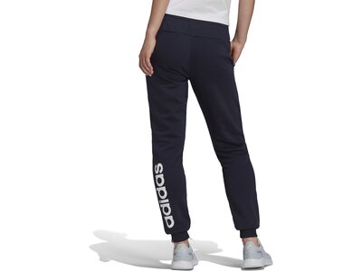 adidas Damen Essentials French Terry Logo Hose Schwarz