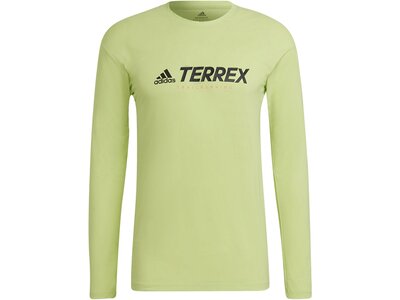 adidas Herren TERREX Primeblue Trail Longsleeve Grün