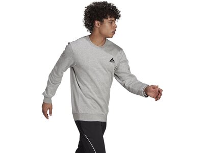 ADIDAS Herren Sweatshirt Essentials Fleece Grau