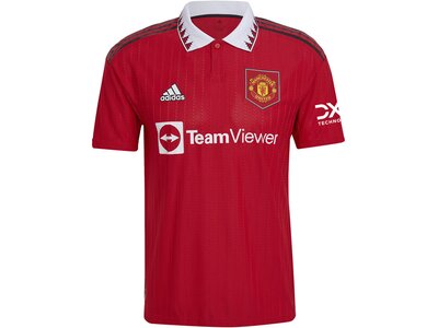 adidas Herren Manchester United 22/23 Heimtrikot Rot