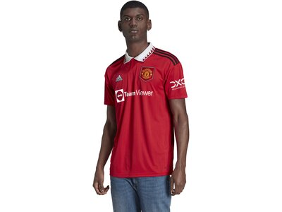 adidas Herren Manchester United 22/23 Heimtrikot Rot