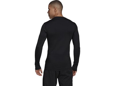 adidas Herren Techfit Warm Longsleeve Schwarz