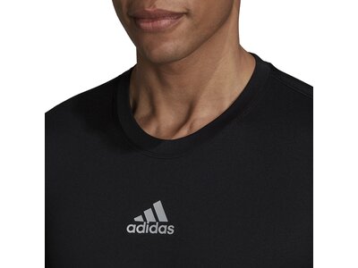 adidas Herren Techfit Warm Longsleeve Schwarz