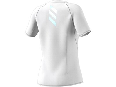 adidas Damen Runner T-Shirt Silber