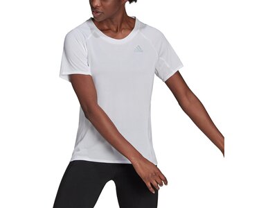 adidas Damen Runner T-Shirt Silber