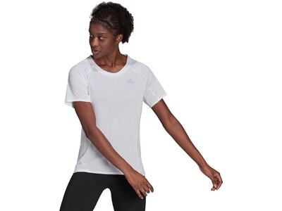 adidas Damen Runner T-Shirt Silber