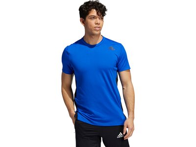 adidas Herren T-Shirt Aeromotion Blau