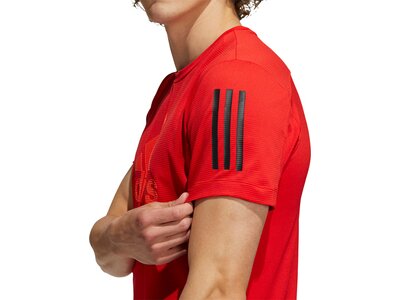 adidas Herren AEROREADY Warrior T-Shirt Rot