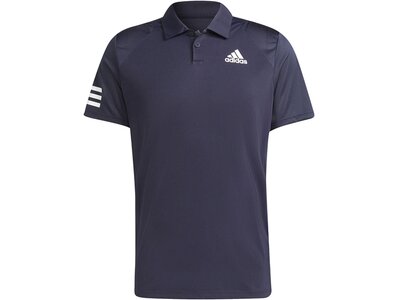 adidas Herren Tennis Club 3-Streifen Poloshirt Grau