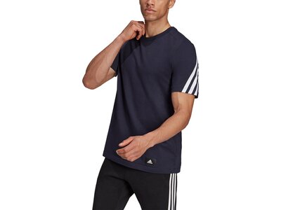 adidas Herren Sportswear Future Icons 3-Streifen T-Shirt Schwarz